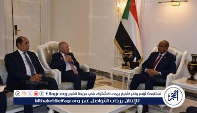 أبو الغيط يلتقي الفريق أول إبراهيم جابر نائب رئيس مجلس السيادة السوداني