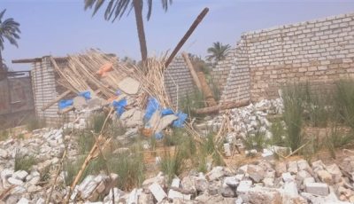 سكرتير عام محافظة الأقصر يقود حملة مكبرة لإزالة التعديات بأرمنت