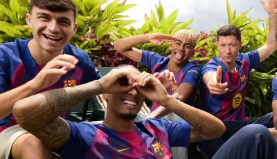 قميص برشلونة للموسم الجديد: صور جديدة