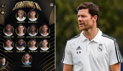 عاجل .. التشكيلة الرسمية لريال مدريد لمباراة باريس سان جيرمان