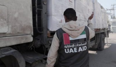 13 شاحنة مساعدات إماراتية تصل إلى غزة ضمن عملية «الفارس الشهم 3»
