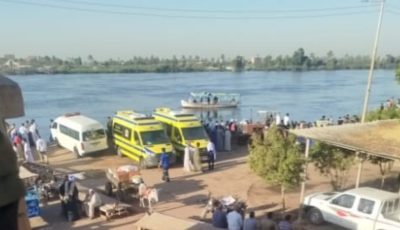 حادث مأساوي في السادسة.. سقوط سيارة في نيل قنا ومصير غامض للمفقودين