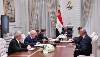 الرئيس السيسي يلتقي المدير العام للوكالة الروسية للطاقة النووية