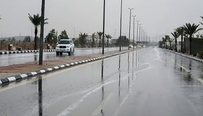 مؤشرات لأمطار على عدة مناطق جنوب وغرب المملكة خلال الأسبوع المقبل