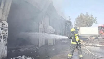 «الدفاع المدني» بالرياض يخمد حريقًا في ورشة نجارة