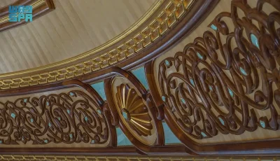 النقوش والزخارف على قباب المسجد النبوي.. إبداع معماري وروحانية خالدة