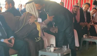 زيارة برئاسة الشيخ عبدالله عقلة أبودلبوح (صور)